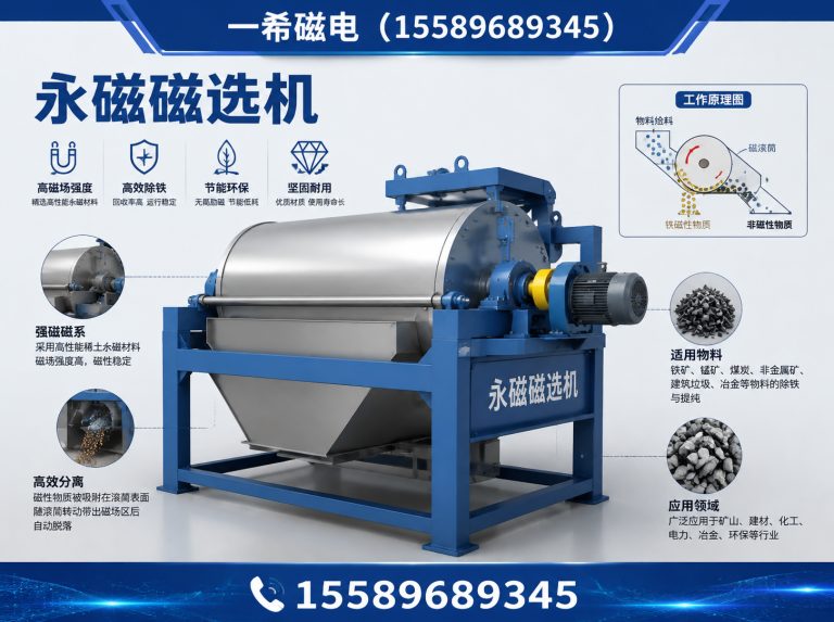 诸城市永磁磁选机展示图